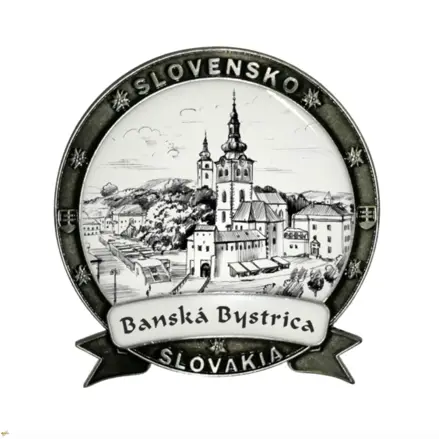 Kovová magnetka Banská Bystrica