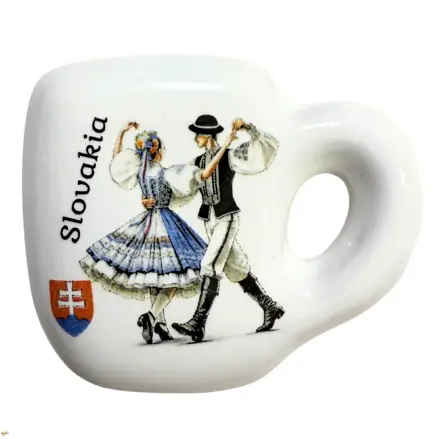 Keramický hrnček Slovenský folklór 1