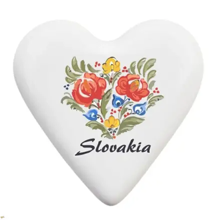 Keramické srdiečko Slovenská Majolika