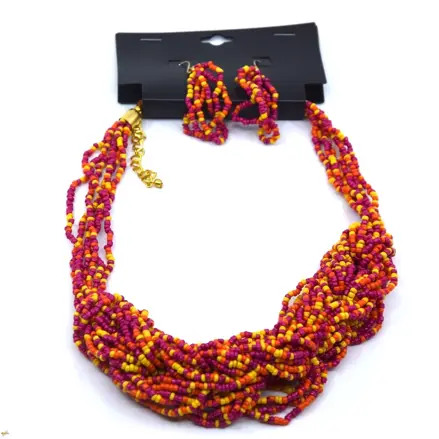 Set náhrdelník a náušnice India 7