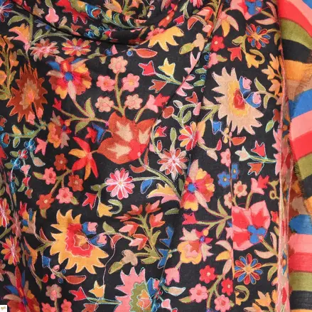 Kalamkari  šál Handmade 12