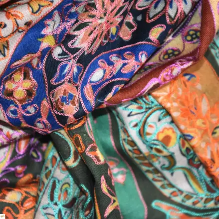 Kalamkari šál Handmade 15