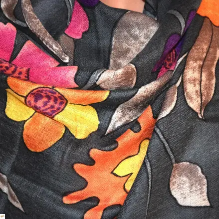 Šál maľovaný 117