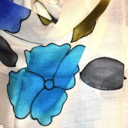 Šál maľovaný 119