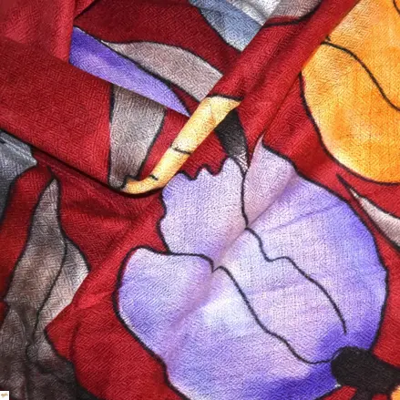 Šál maľovaný 122