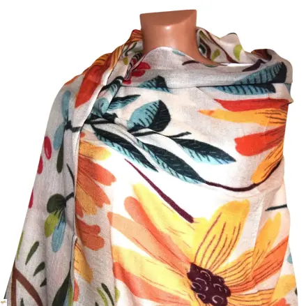 Šál maľovaný 84