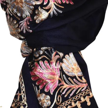 Šál exclusive vyšívaný 16