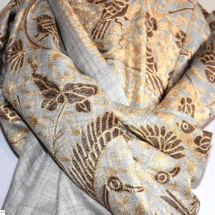 Šál exclusive vyšívaný 47