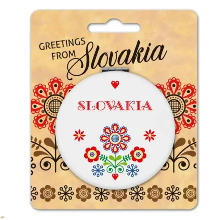 Zrkadielko Slovakia červené