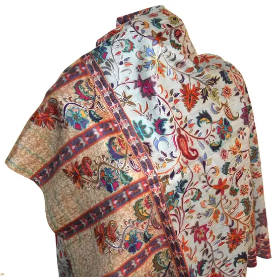 Šály Kalamkari z Kašmíru