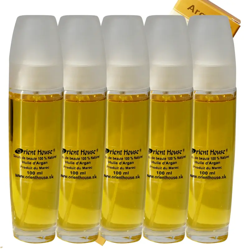 Arganový olej kozmetický bio 5x100ml Arganový olej kozmetický bio 5x100ml