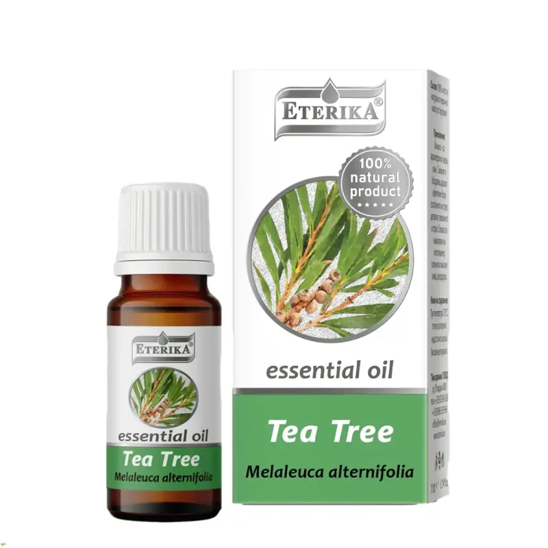 100% prírodný esenciálny olej Tea tree 10ml 100% prírodný esenciálny olej Tea tree 10ml