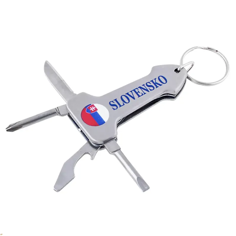 Prívesok na kľúče Slovensko Multi 6cm Prívesok na kľúče Slovensko Multi 6cm