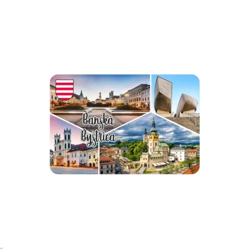 Magnetka drevená Banská Bystrica 1