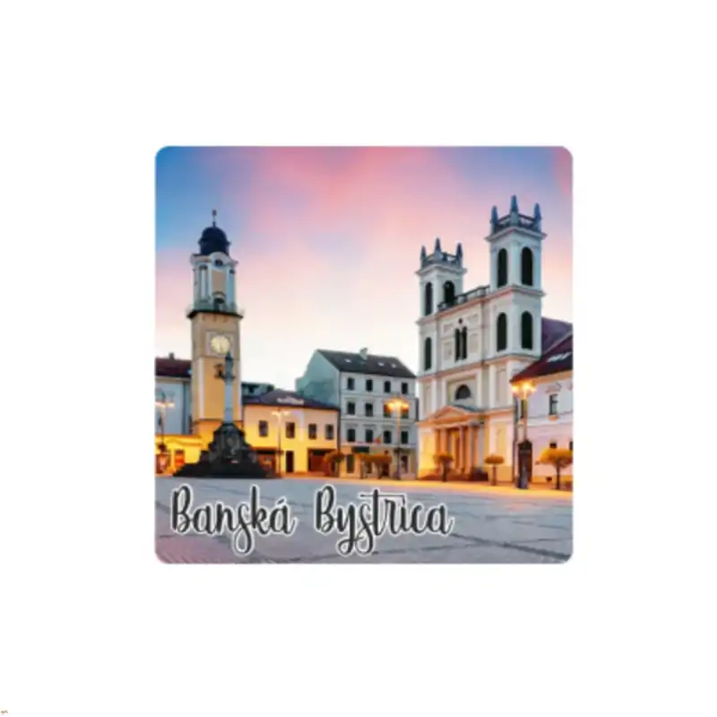 Drevená magnetka z Banskej Bystrice Drevená magnetka z Banskej Bystrice