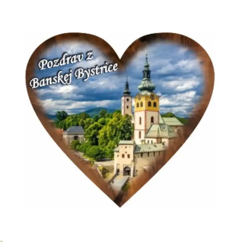 Magnetka srdiečko Banská Bystrica