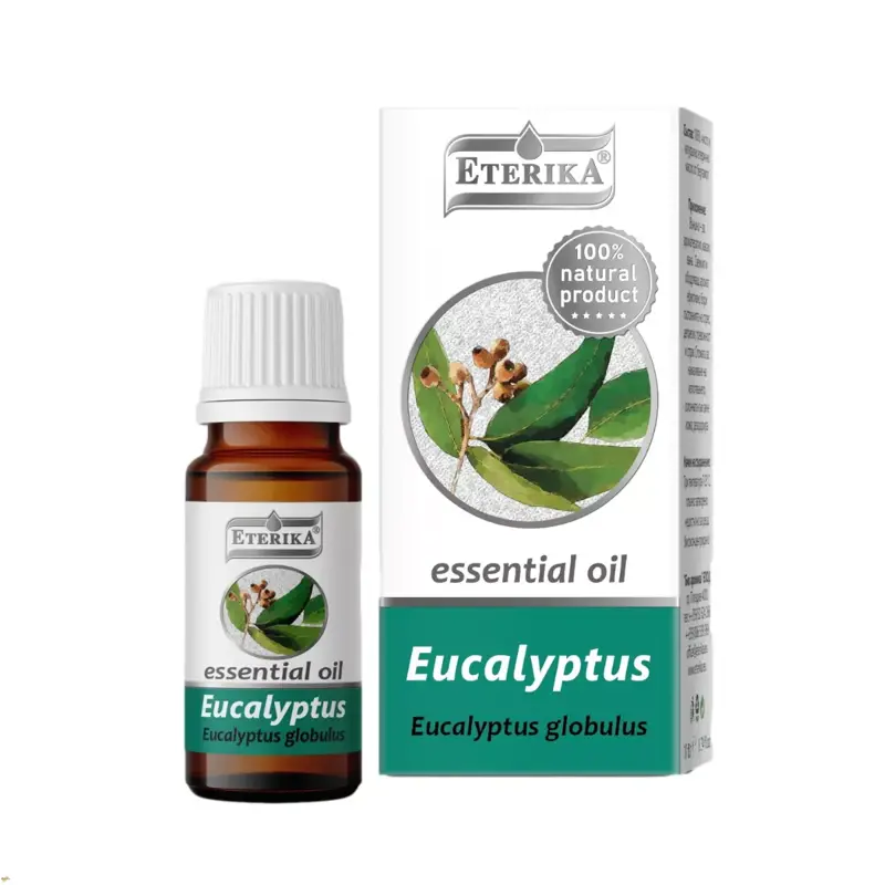 100% prírodný esenciálny olej Eukalyptus 10ml 100% prírodný esenciálny olej Eukalyptus 10ml
