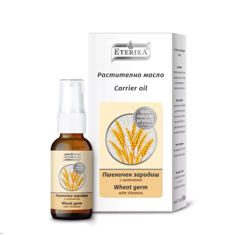 100% Olej z pšeničných klíčkov s vitamínmi 30ml 100% Olej z pšeničných klíčkov s vitamínmi 30ml