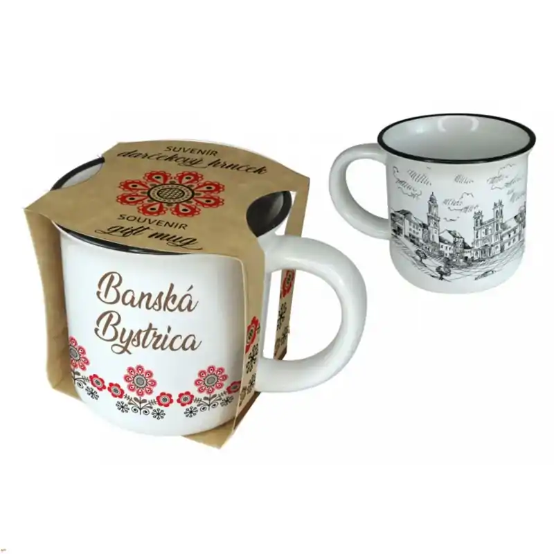Retro hrnček Banská Bystrica Retro hrnček Banská Bystrica