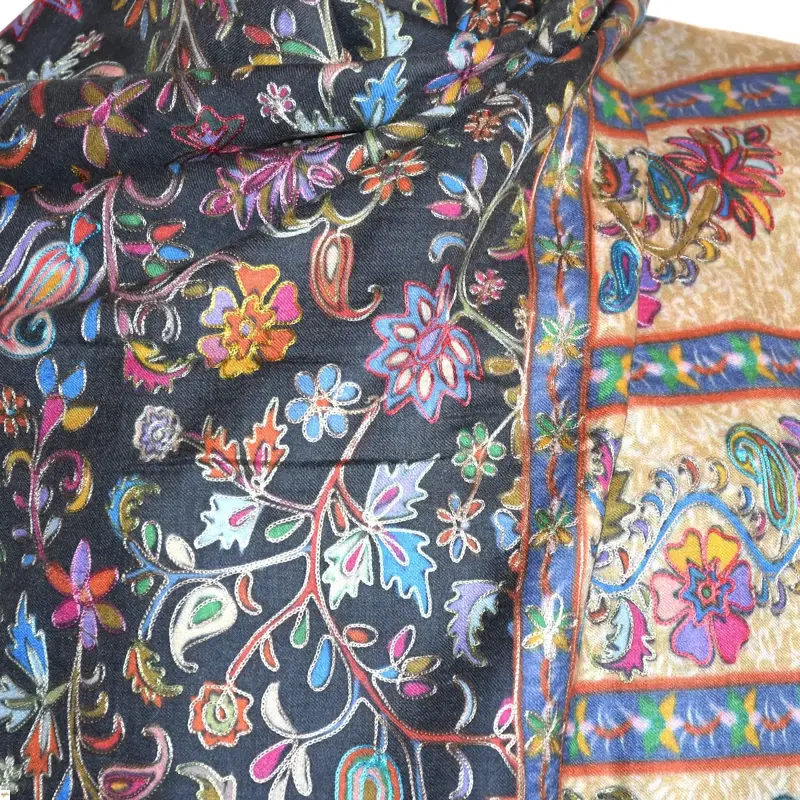 Kalamkari šál Handmade 18 Kalamkari šál Handmade 18