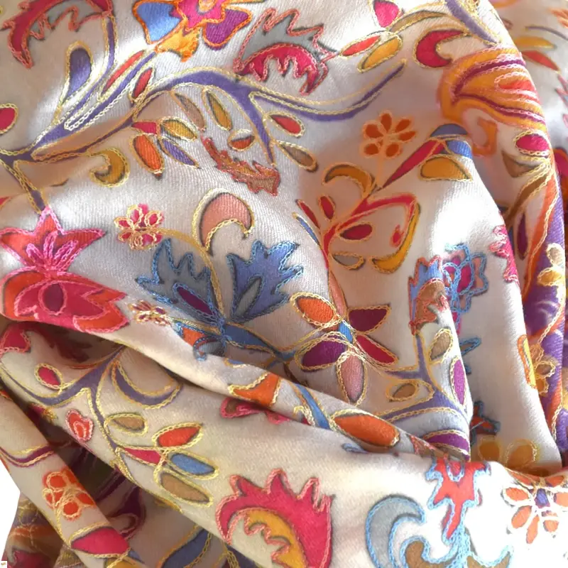 Kalamkari  šál Handmade 29