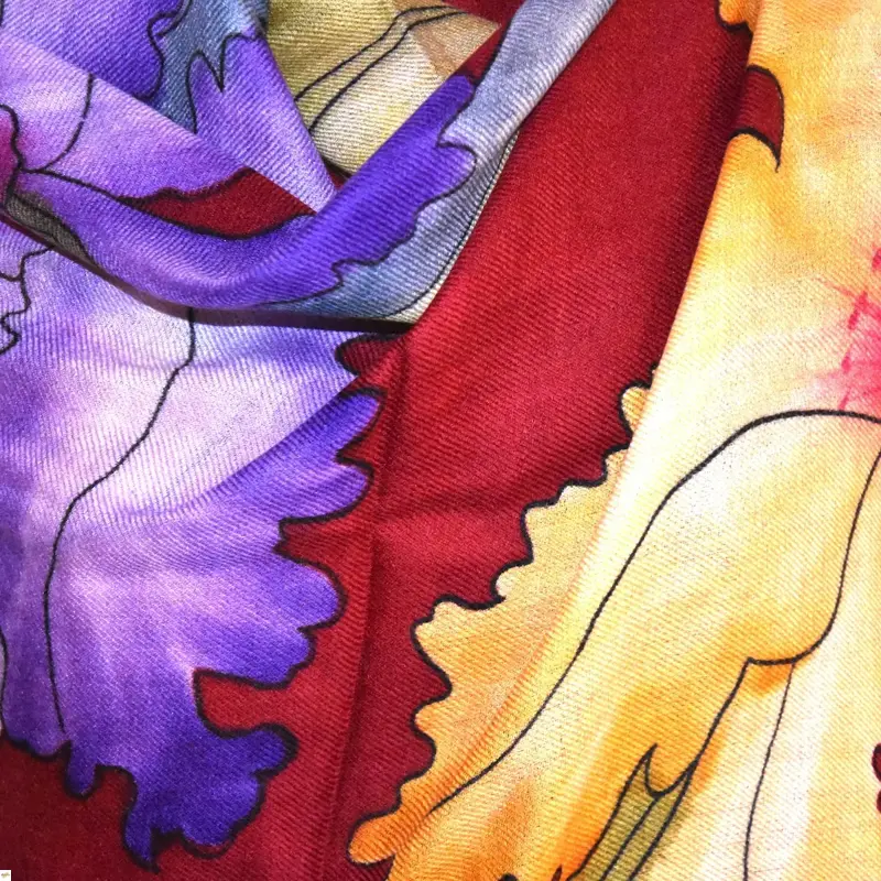 Šál maľovaný 118