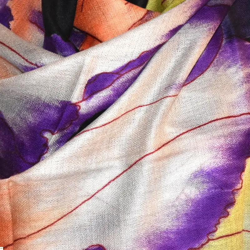 Šál maľovaný 121