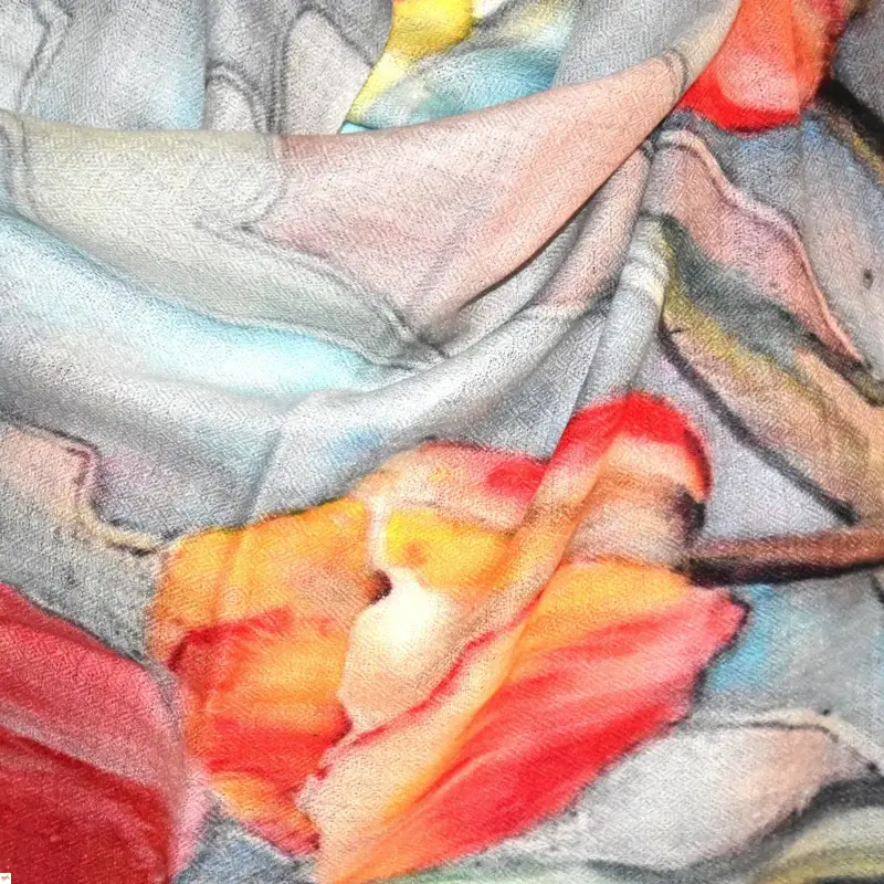 Šál maľovaný 123