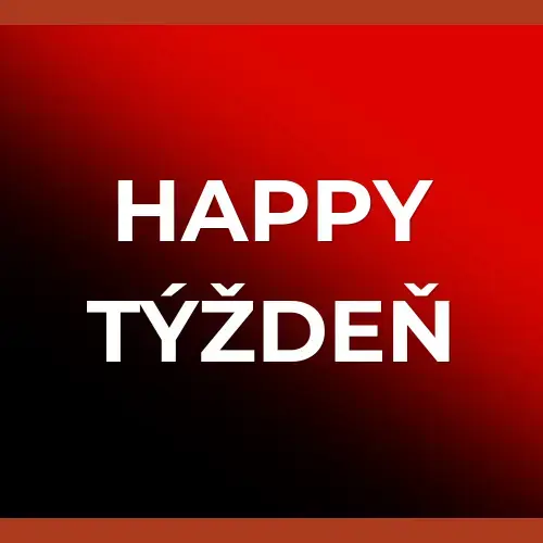 Nemáme blackfriday, máme Happy týždeň
