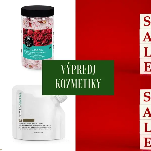 -20% na kozmetiku z Mŕtveho mora -20% na kozmetiku z Mŕtveho mora
