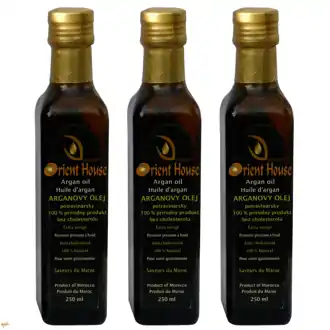 Arganový olej potravinársky 3x250ml