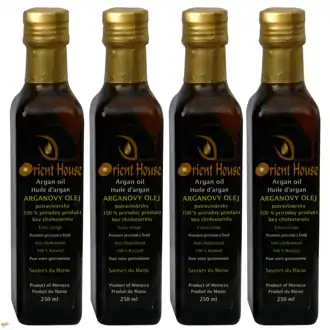 Arganový olej potravinársky 4x250ml