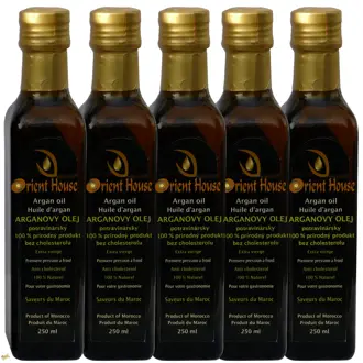 Arganový olej potravinársky 5x250ml 