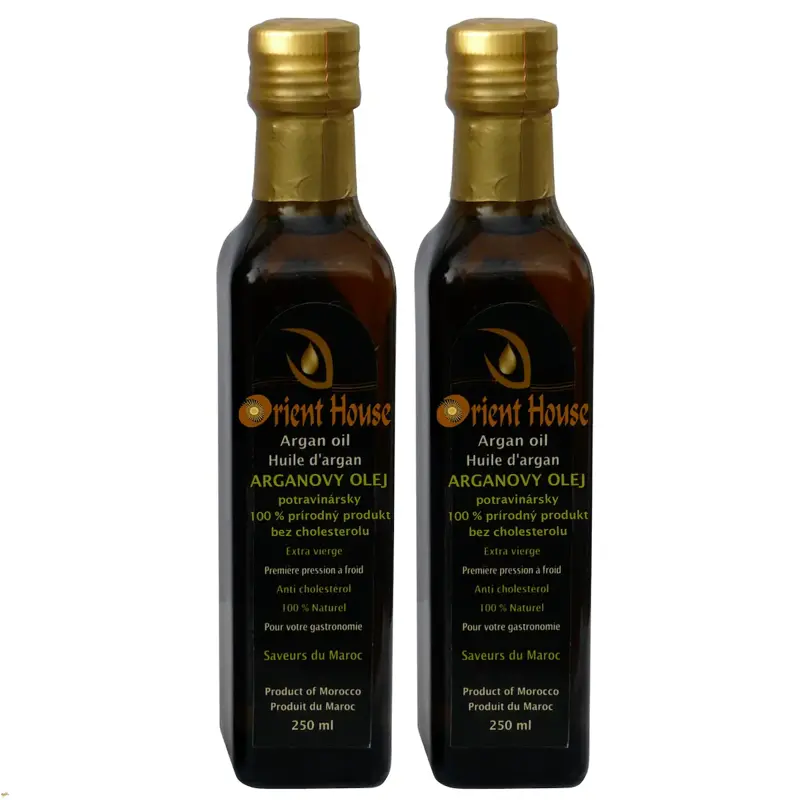Arganový olej potravinársky 2x250ml Arganový olej potravinársky 2x250ml