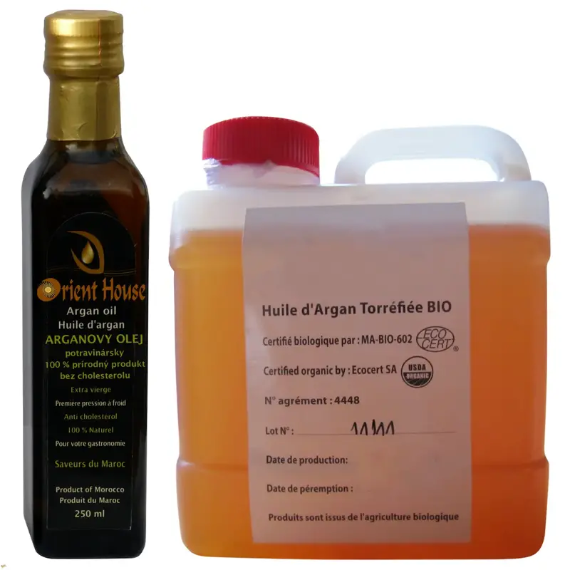 Arganový olej potravinársky kombi